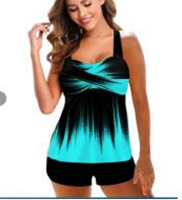 Lily — Floral Tankini Set | 50% OFF