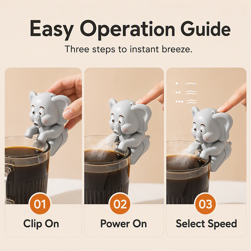 CoolClip Fan — Refreshing Breeze Anywhere