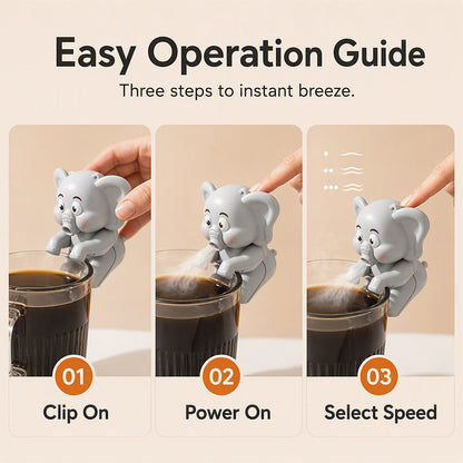 CoolClip Fan — Refreshing Breeze Anywhere