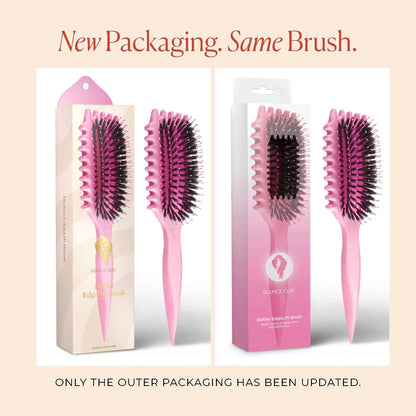 CurlCraft Define EdgeLift Brush — Effortless Soft Curl Confidence