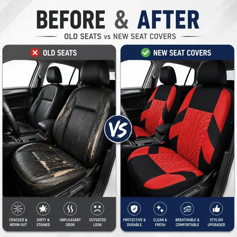 ShieldDrive Seat Covers — Drive Cool, Stylish, Protected