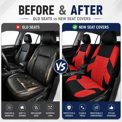 ShieldDrive Seat Covers — Drive Cool, Stylish, Protected
