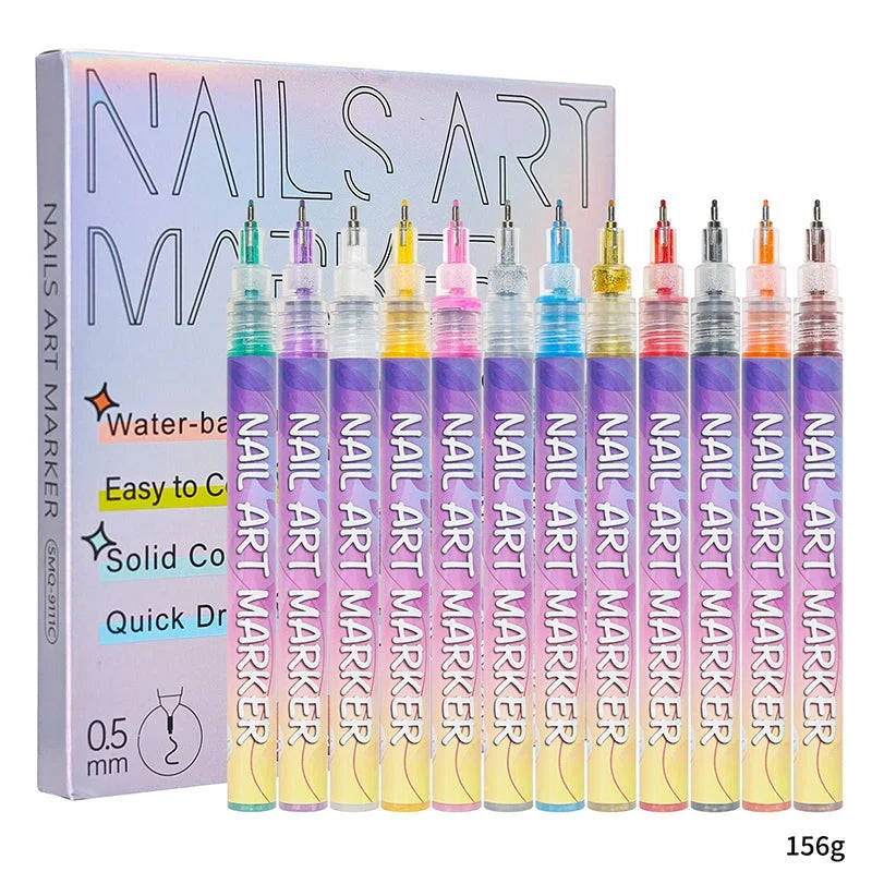Chromaflair Nail Art Pens — Create Stunning Nail Masterpieces
