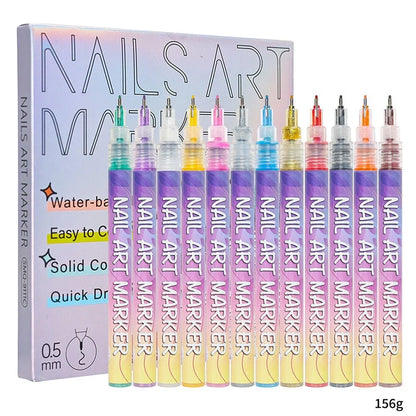 Chromaflair Nail Art Pens — Create Stunning Nail Masterpieces