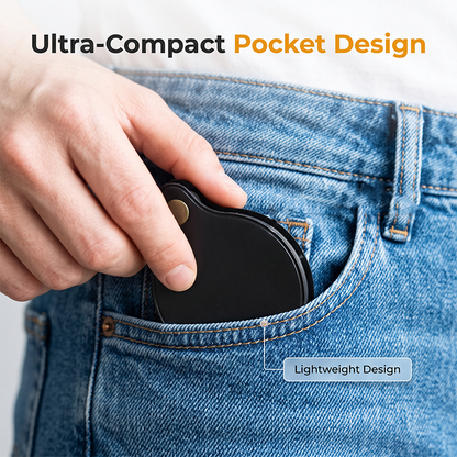 Foldable portable 15X magnifying glass with leather case — See Tiny Details Instantly