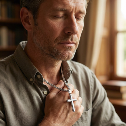 ValorCross — Steel Pendant Necklace  | 50% OFF