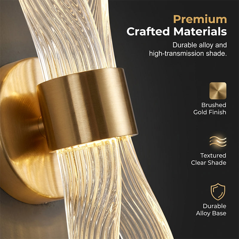 LumaAura — Designer LED Wall Light | 50% OFF