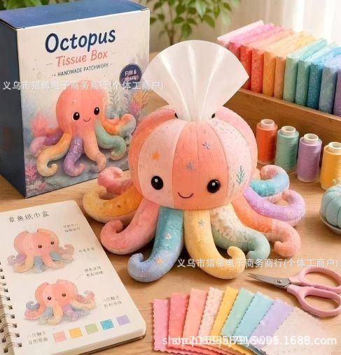 Charming Little Creatures DIY Tissue Box Craft Kit — Instantly Spark Joy