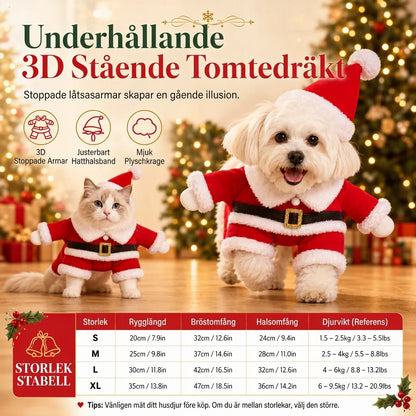 Pet Santa Suit — Cozy Comfort, Endless Charm