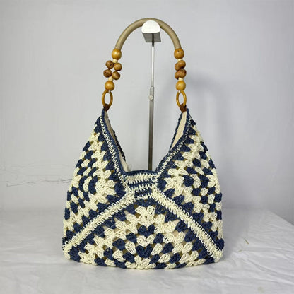 Artisan-Handcrafted Woven Tote — Effortless Style Confidence
