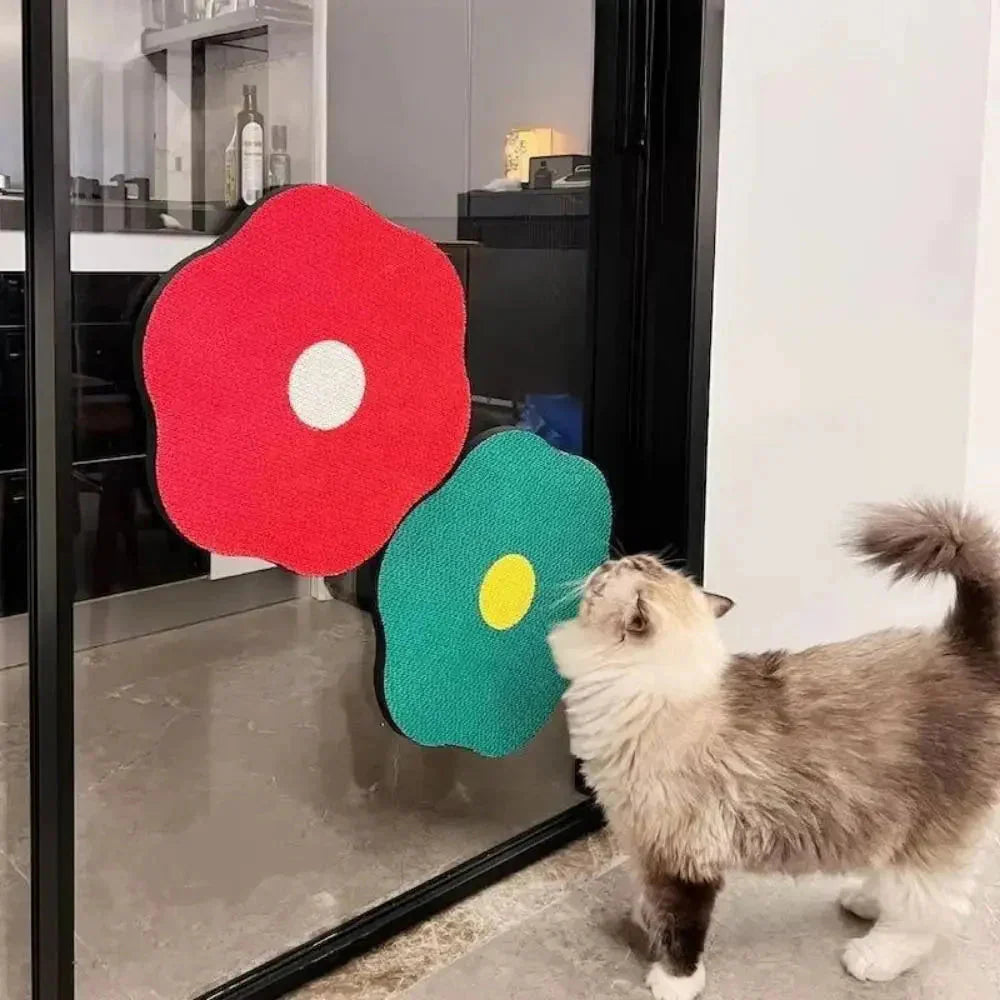 Floral Scratching Paradise – Protect Furniture, Delight Cats