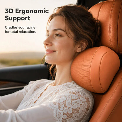 LuxuraHalo Neck Support Cushion — Drive Pain-Free Comfort