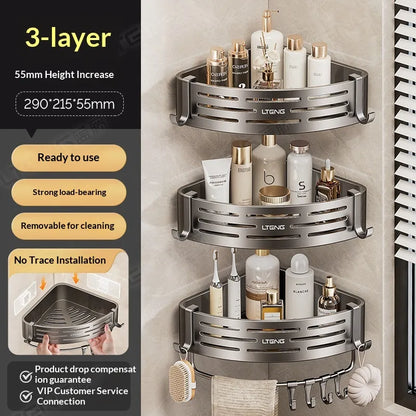 AquaNest Wall Organizer — Clutter-Free Shower Bliss