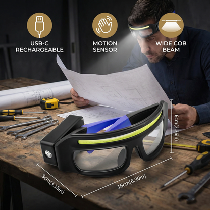 VisionBeam Glasses — Freedom with Follow-Focus