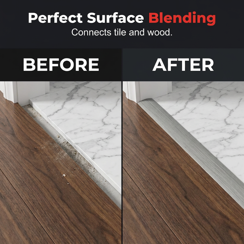 GlideSeal Floor Strips — Secure, Elegant, Effortless