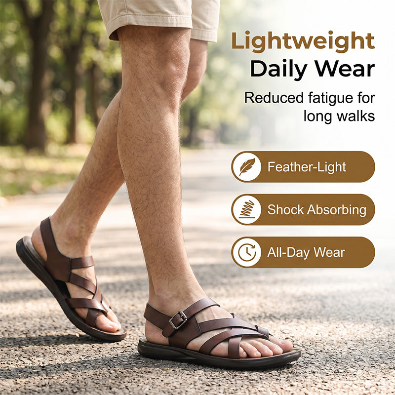 Julius — Lightweight Men's Sandals with Adjustable Fit