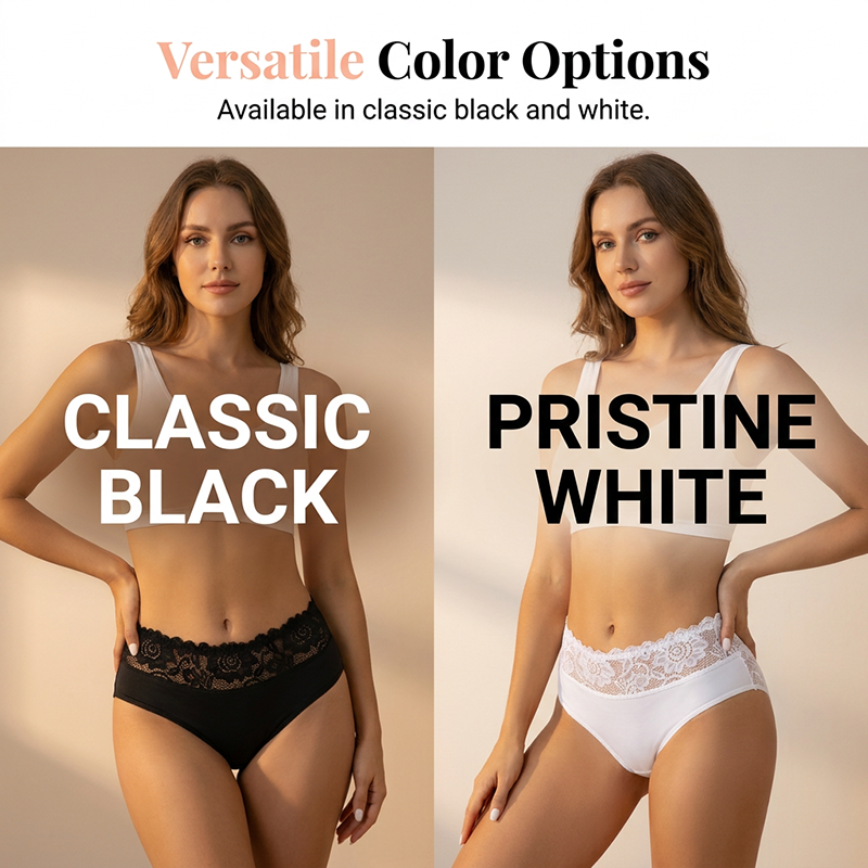Aura — Women's Soft Breathable Lace Panties