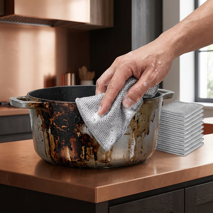 EcoWipe 20pcs — Reusable Cleaning Cloths | 50% OFF