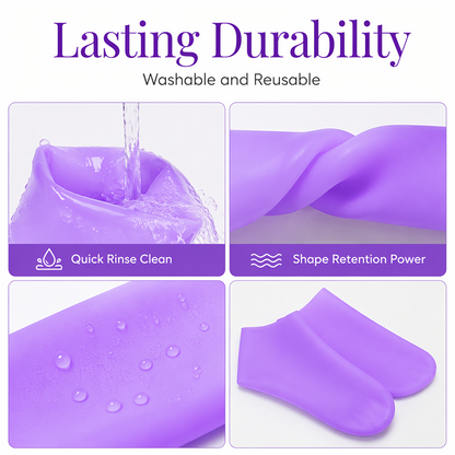 Hydrating Silicone Socks — Silk-Soft Feet Instantly
