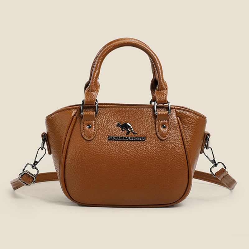 Harper – Retro-Inspired Boston Bag with Adjustable Strap