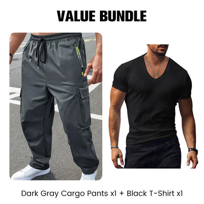 Jackson – Durable Cargo Pants with Adjustable Waistband