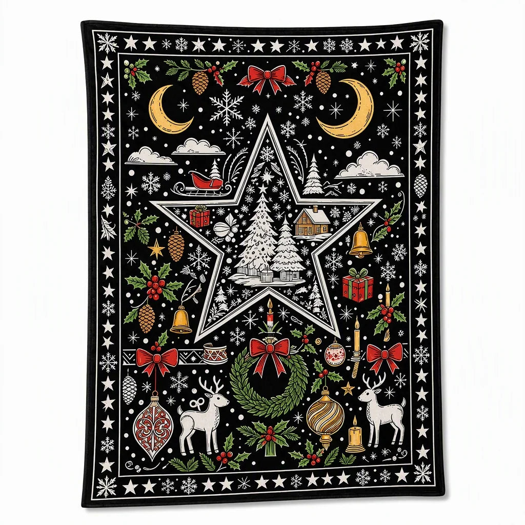 MerryMuse Coloring Blanket — Spark Family Creativity