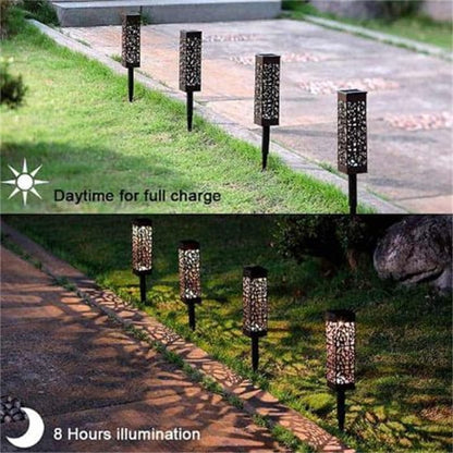 Solar Glow Stakes — Effortless Warm Outdoor Magic