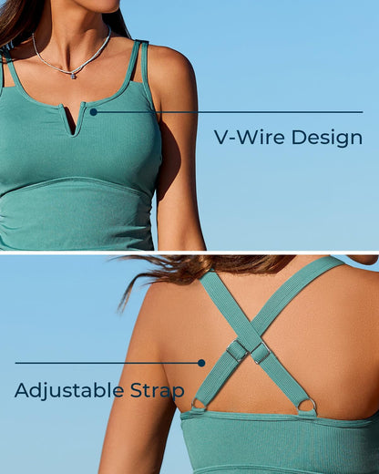 Fiona – Tummy-Shaping Women's Two-Piece Tankini Set