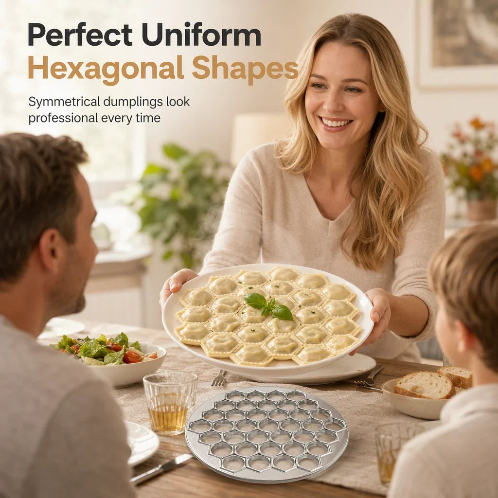 RapidFold — 37-Hole Dumpling Mold | 1+1 FREE