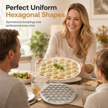 RapidFold — 37-Hole Dumpling Mold | 1+1 FREE