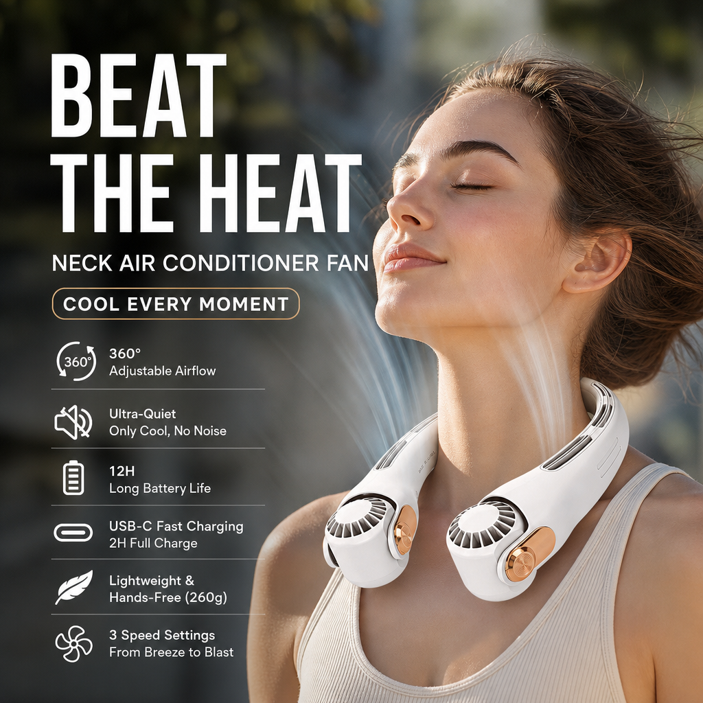 Neck Breeze Fan — Individually Cool Comfort