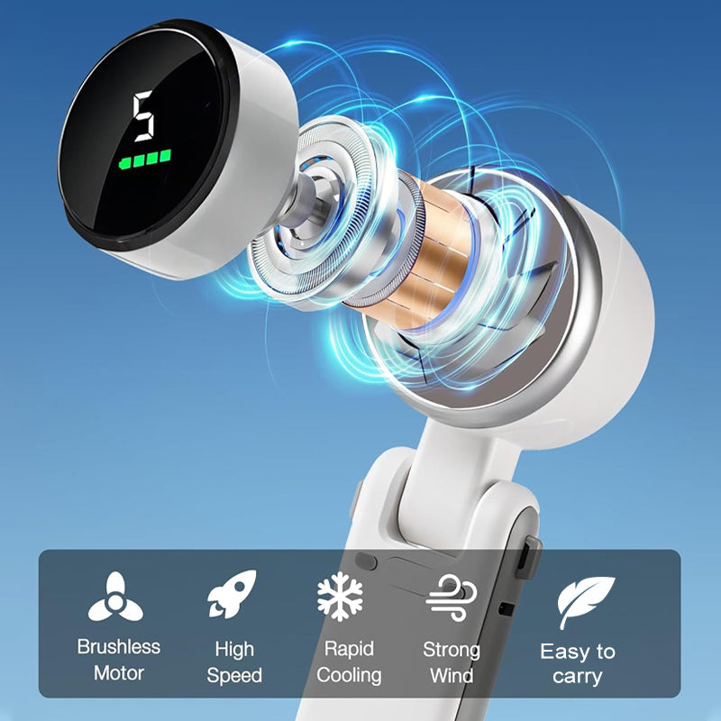 AeroZephyr — Portable Cooling Fan | 50% OFF