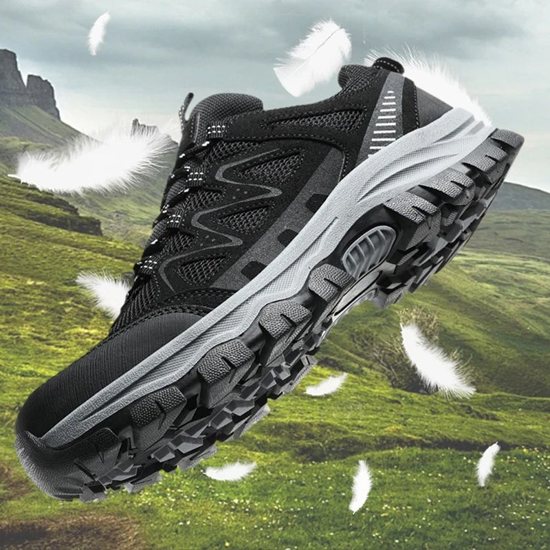 RidgeWalker — Lightweight Hiking Shoes with Robust Toe Protection