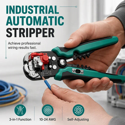 FlexCrimp Elite — Auto Wire Stripping Pliers | 50% OFF