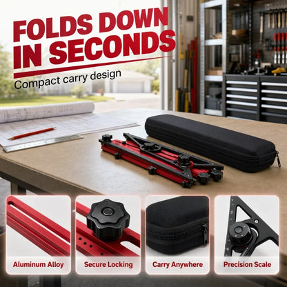 PrecisionEdge — 39-Piece Measuring & Marking Set | 50% OFF