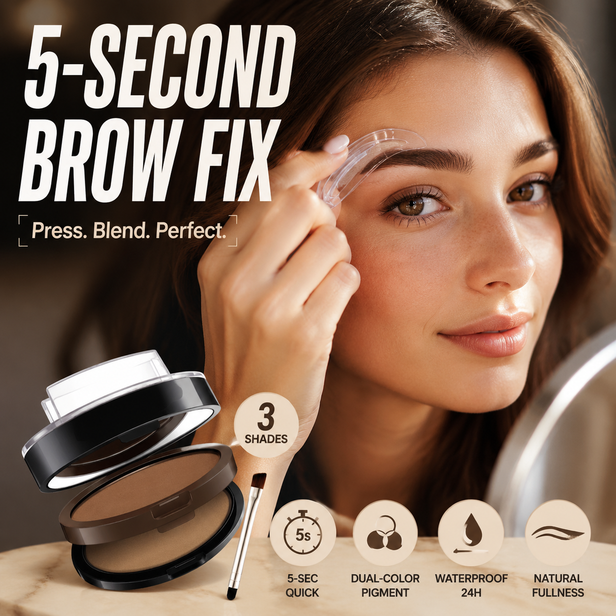 Double-Sealing Eyebrow Stamp – Instant Volume, All-Day Confidence