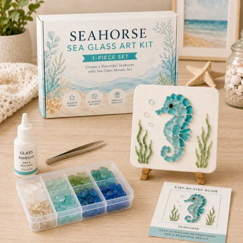 SeaLure — DIY Sea Glass Mosaic Kit | 50% OFF