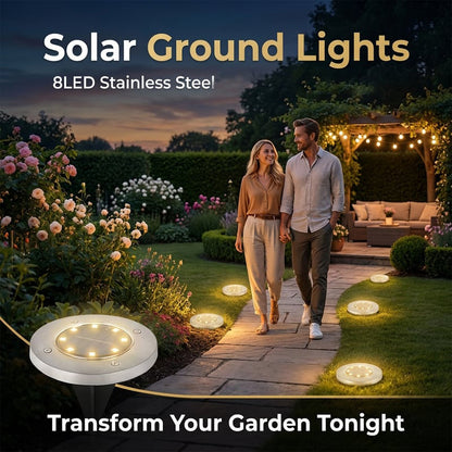 LumaVibe — Solar Garden Lights Set | 1+1 FREE