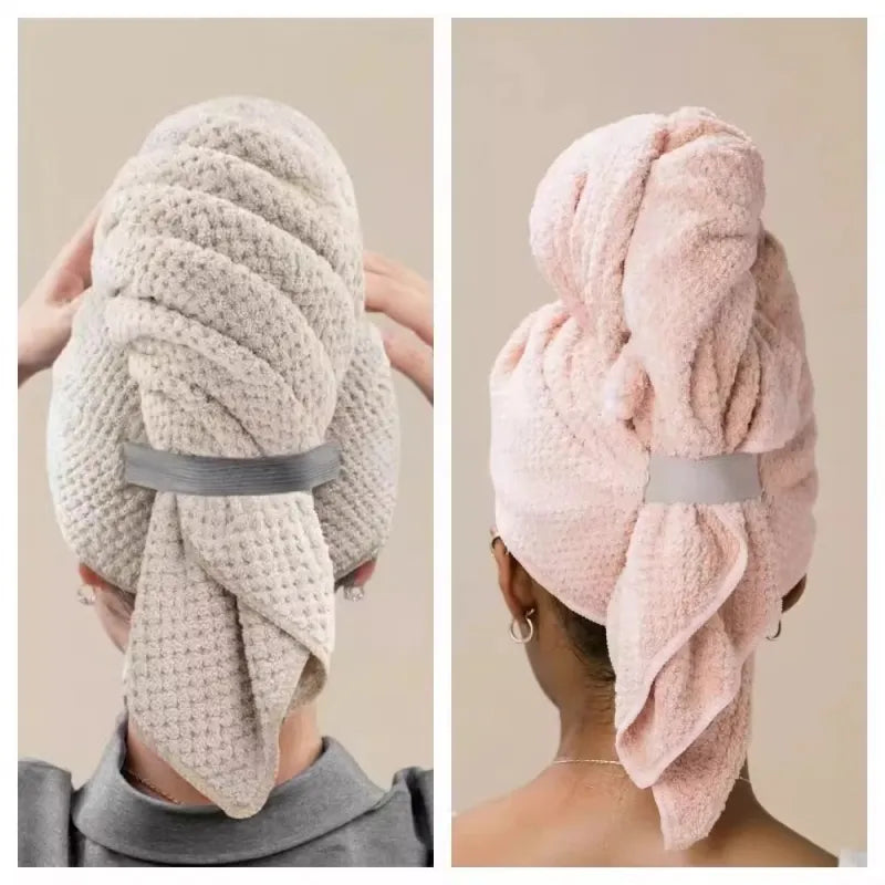 VelvetWave Hair Wrap — Dry Faster, Feel Amazing