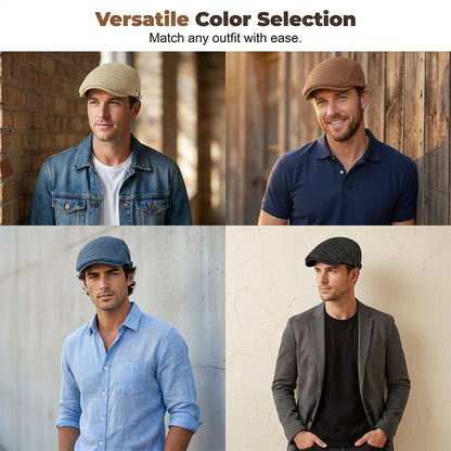 Oliver – Breathable Summer Cap with Adjustable Fit and Sun Protection