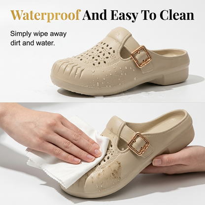 Sophia — Lightweight Breathable Slip-On Clogs with Support