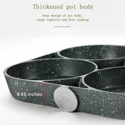 QuadraSizzle — Four-Well Omelette Pan | 50% OFF