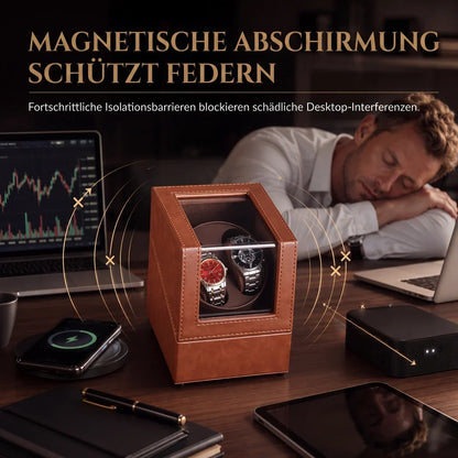 LuxLume Watch Winder — Keeps Time Perfectly