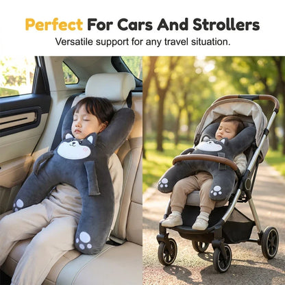 SnugNest Toddler Travel Pillow — Cozy Support, Happy Naps