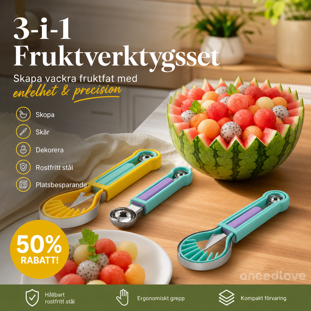 VegaSculpt — Effortless Fruit Art