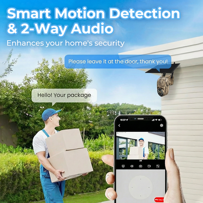 Solar Surveillance Camera — Unstoppable, Vibrant Protection