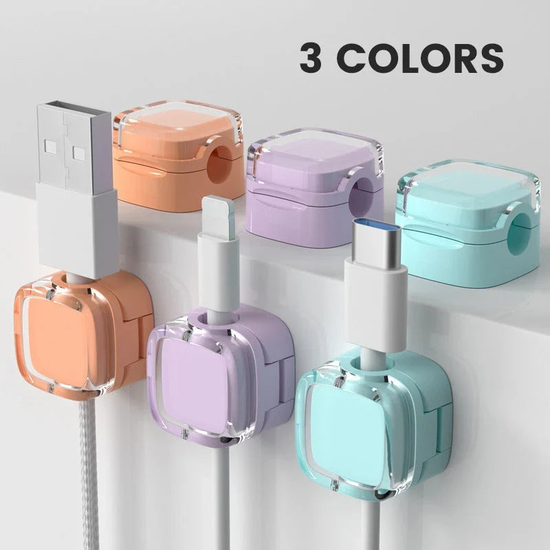 MagneticGrip Clips — Tangle-Free Cable Bliss