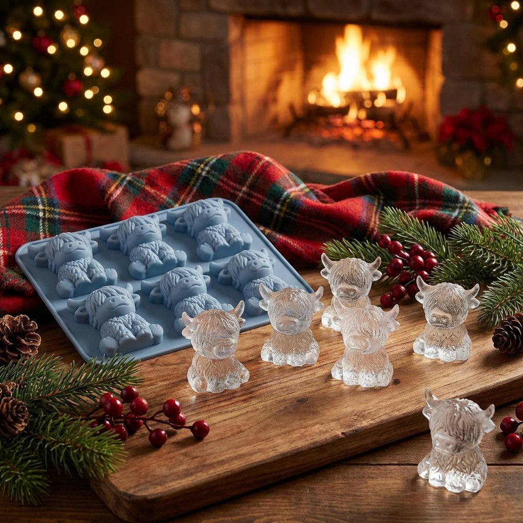 HighlandChill — Cow Ice Cube Mold | 1+1 FREE