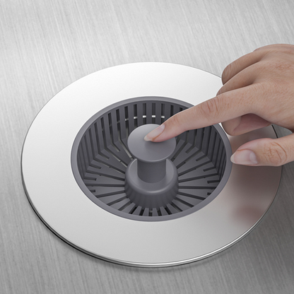 SinkSentry — Anti-Clog Drain Stopper 5pcs Set | 50% OFF