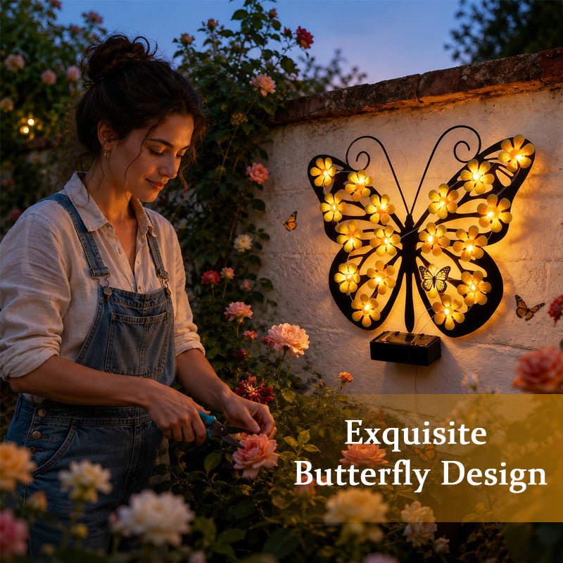 Solar Glow Butterfly — Enchant Your Evenings